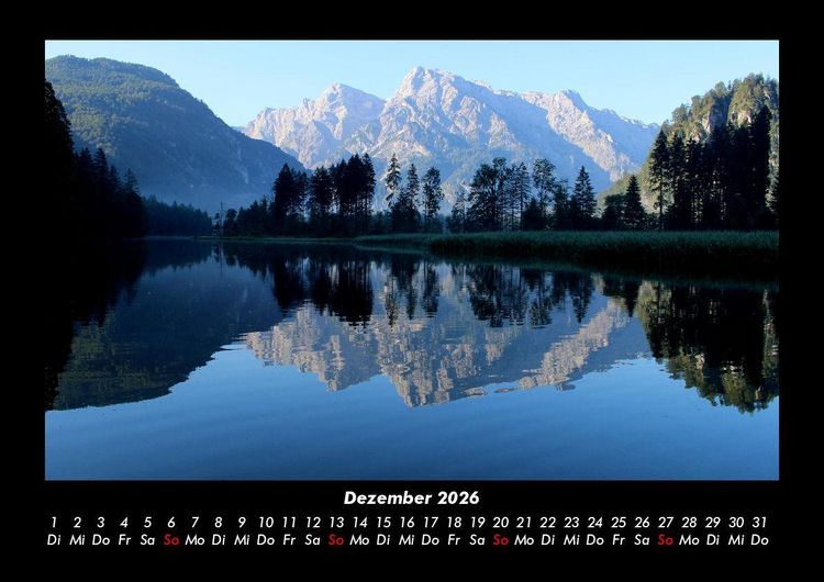 Produktbild: Bergige Welten 2026 Fotokalender DIN A3