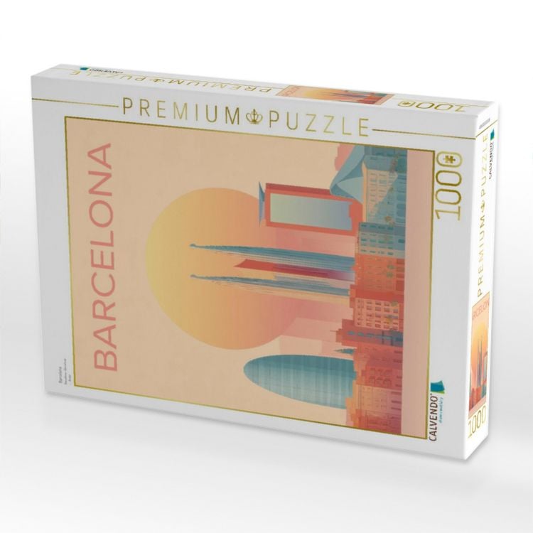 Produktbild: CALVENDO Puzzle Barcelona | 1000 Teile Lege-Gr&ouml;&szlig;e 64x48cm Foto-Puzzle f&uuml;r gl&uuml;ckliche Stunden