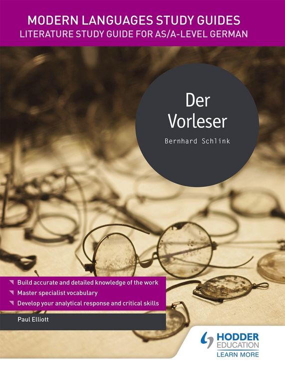 Produktbild: Modern Languages Study Guides: Der Vorleser