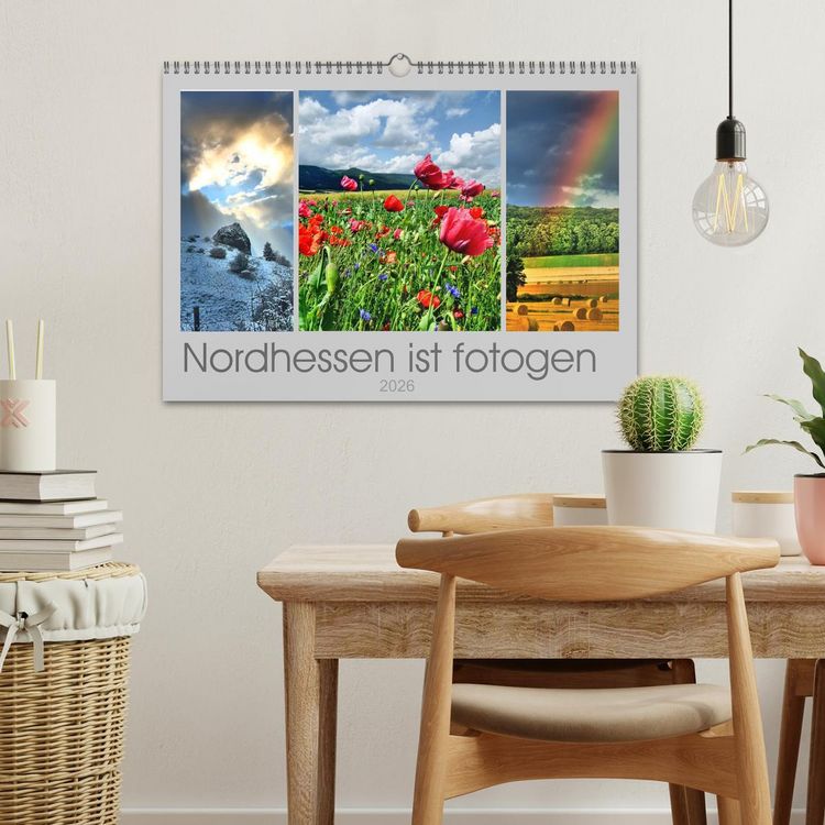 Produktbild: Nordhessen ist fotogen (Wandkalender 2026 DIN A3 quer), CALVENDO Monatskalender