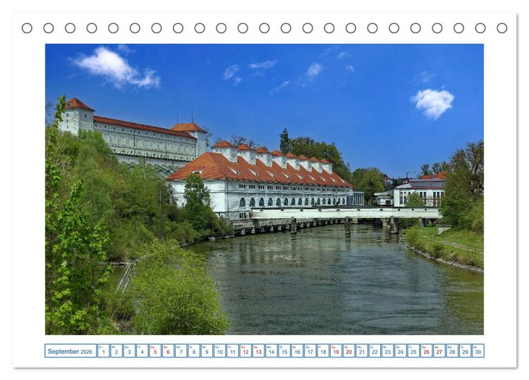 Produktbild: Inn-Salzach-Region - Kultur und Natur (Tischkalender 2026 DIN A5 quer), CALVENDO Monatskalender