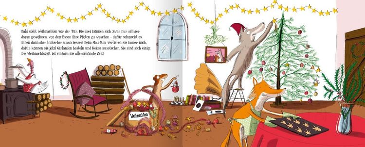 Produktbild: Wie sich die Weihnachtsgans vor dem Ofen rettete