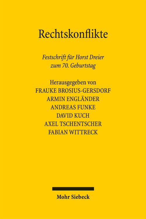 Produktbild: Rechtskonflikte