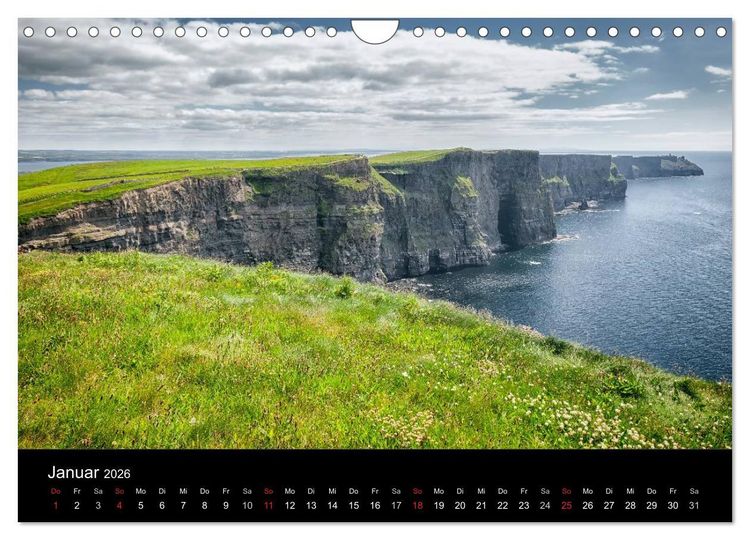 Produktbild: Irland - Zauberhafte Augenblicke (Wandkalender 2026 DIN A4 quer), CALVENDO Monatskalender