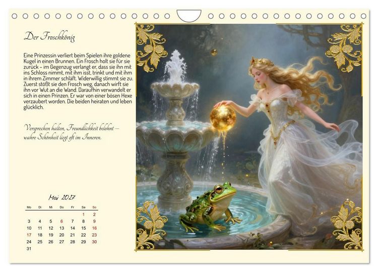 Produktbild: Die sch&ouml;nsten M&auml;rchen (Wandkalender 2027 DIN A4 quer), CALVENDO Monatskalender