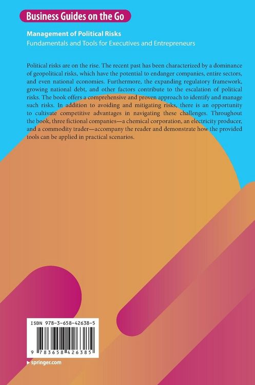 Produktbild: Management of Political Risks