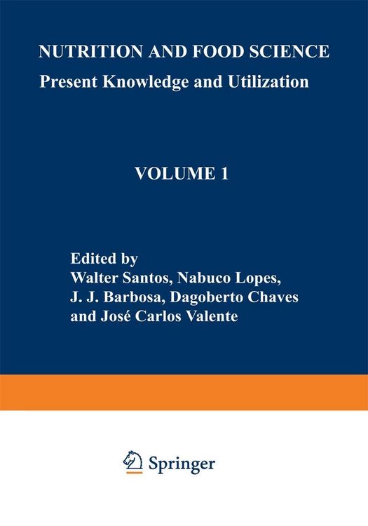 Produktbild: Nutrition and Food Science: Present Knowledge and Utilization