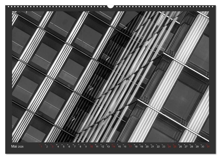 Produktbild: Architektur - Fassaden im Detail 2026 (Wandkalender 2026 DIN A2 quer), CALVENDO Monatskalender