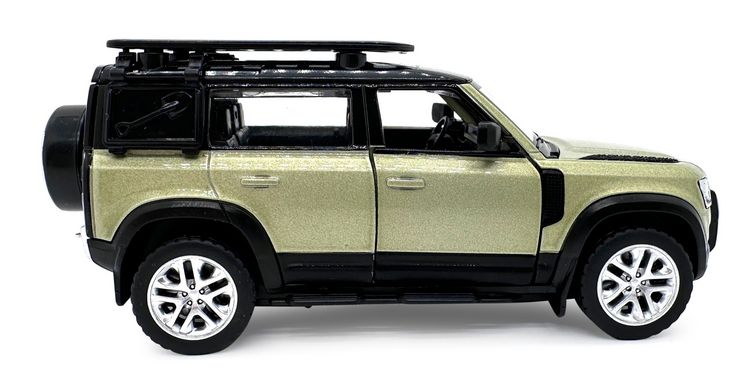 Produktbild: Land Rover Defender 110 Diecast 1:43 gr&uuml;n 2in1