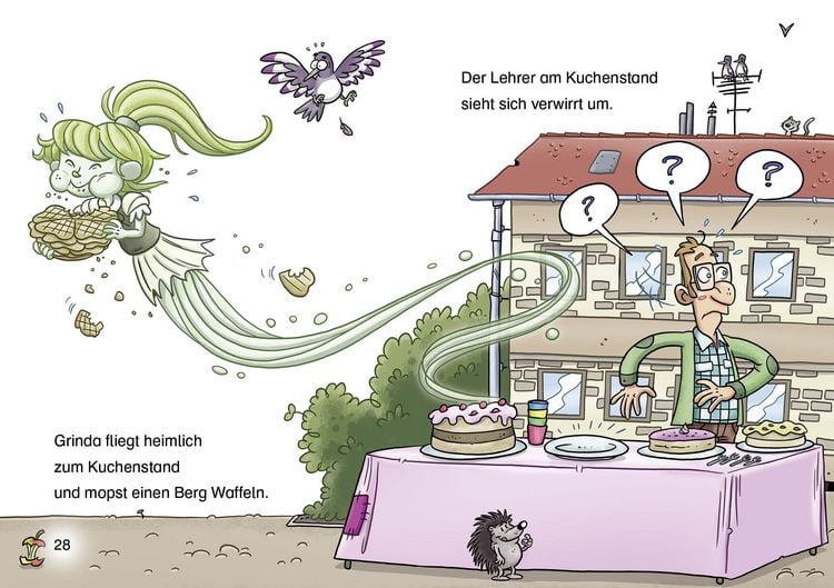 Produktbild: Lesel&ouml;wen 1. Klasse - Ein Gespenst auf dem Schulhof