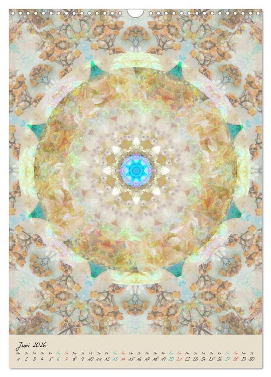 Produktbild: MANDALAS DES LICHTS (Wandkalender 2026 DIN A3 hoch), CALVENDO Monatskalender