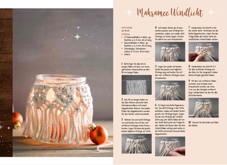 Produktbild: Makramee Adventskalender (Adventskalenderbuch)