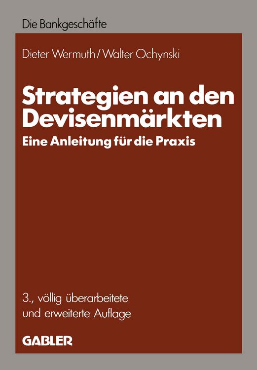 Produktbild: Strategien an den Devisenm&auml;rkten