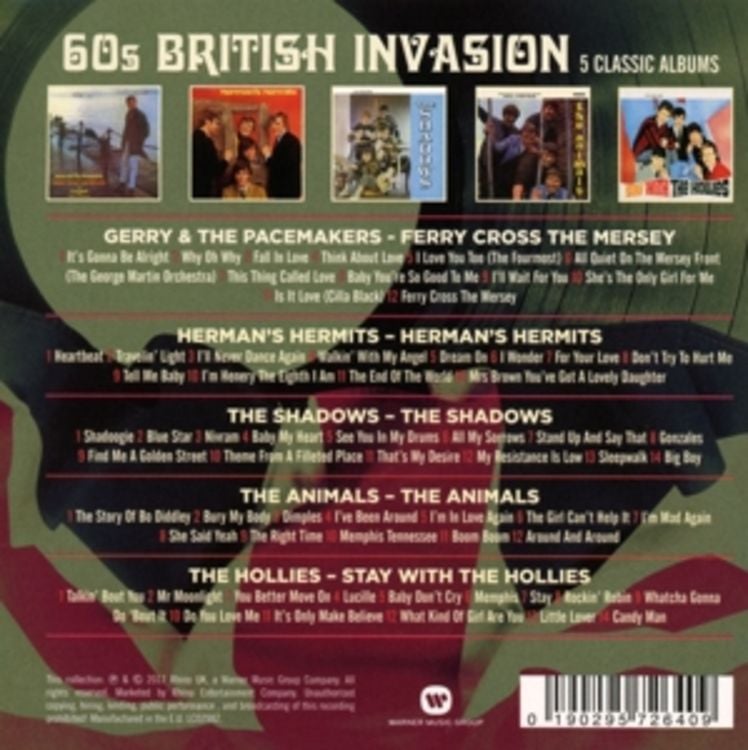 Produktbild: 5 Classic Albums: 60s British Invasion