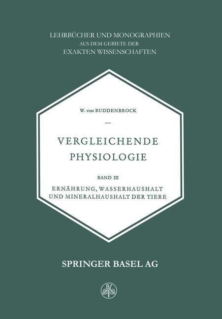 Produktbild: Vergleichende Physiologie