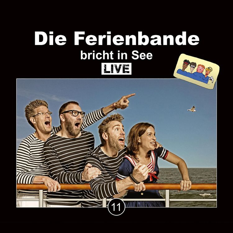 Produktbild: Die Ferienbande - Live, 11: Die Ferienbande bricht in See