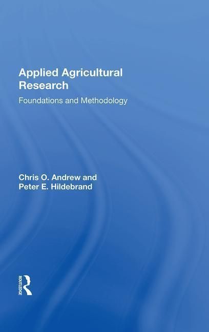 Produktbild: Andrew, C: Applied Agricultural Research