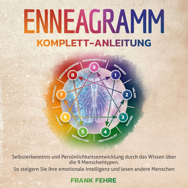 Produktbild: Enneagramm Komplett-Anleitung: Selbsterkenntnis und Pers&ouml;nlichkeitsentwicklung durch das Wissen &uuml;ber die 9 Menschentypen. So steigern Sie Ihre emotionale Intelligenz und lesen andere Menschen
