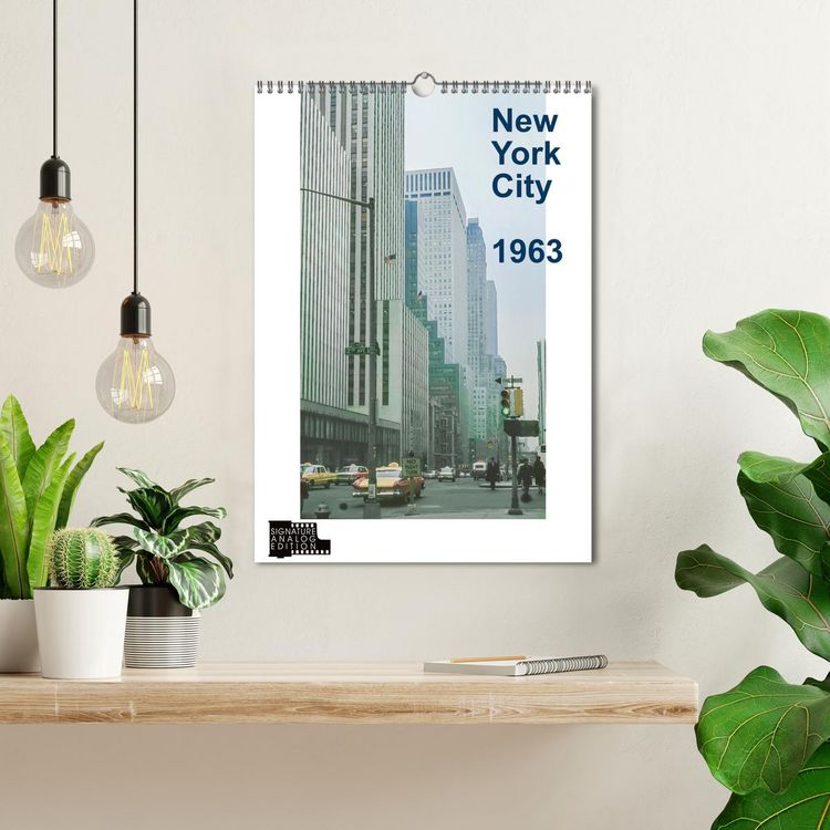 Produktbild: New York City 1963 (Wandkalender 2026 DIN A3 hoch), CALVENDO Monatskalender