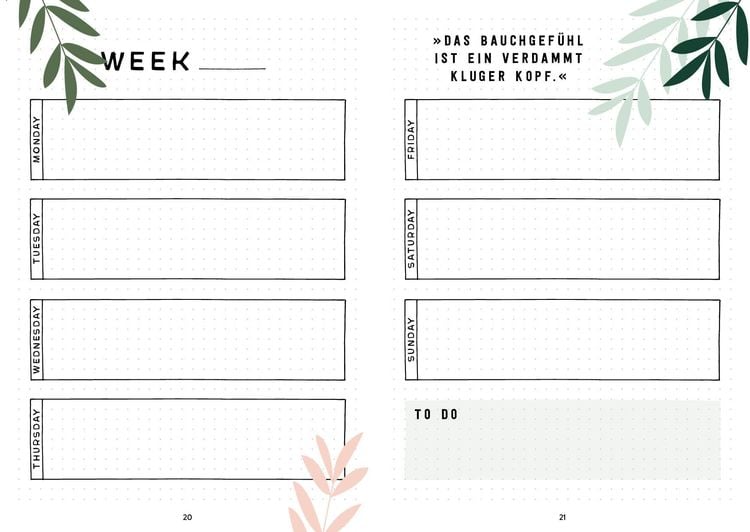 Produktbild: Mein Bullet Journal (Jungle Edition) – Besser planen & Träume verwirklichen