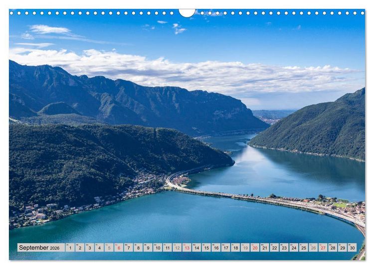 Produktbild: Ticino romantico (Wandkalender 2026 DIN A3 quer), CALVENDO Monatskalender