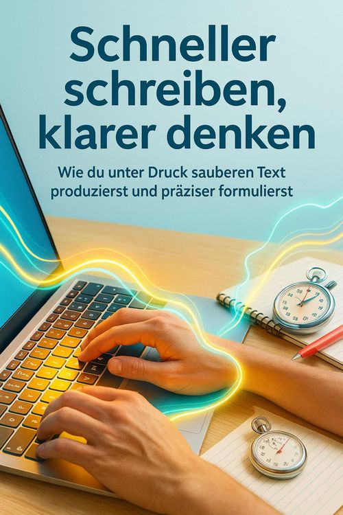 Produktbild: Schneller schreiben, klarer denken