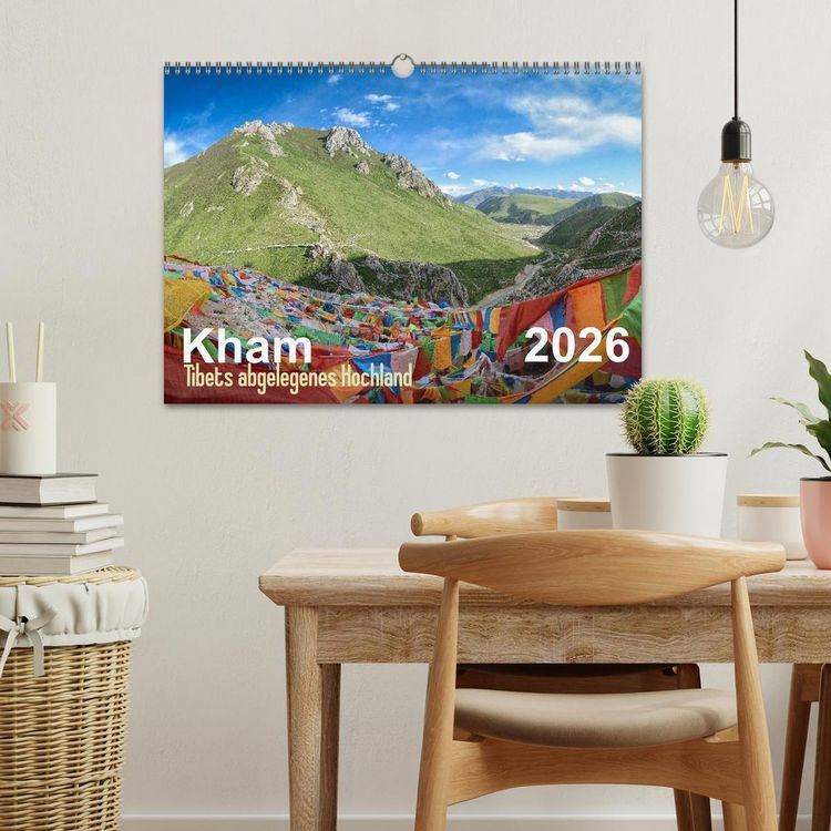 Produktbild: Kham - Tibets abgelegenes Hochland (Wandkalender 2026 DIN A3 quer), CALVENDO Monatskalender