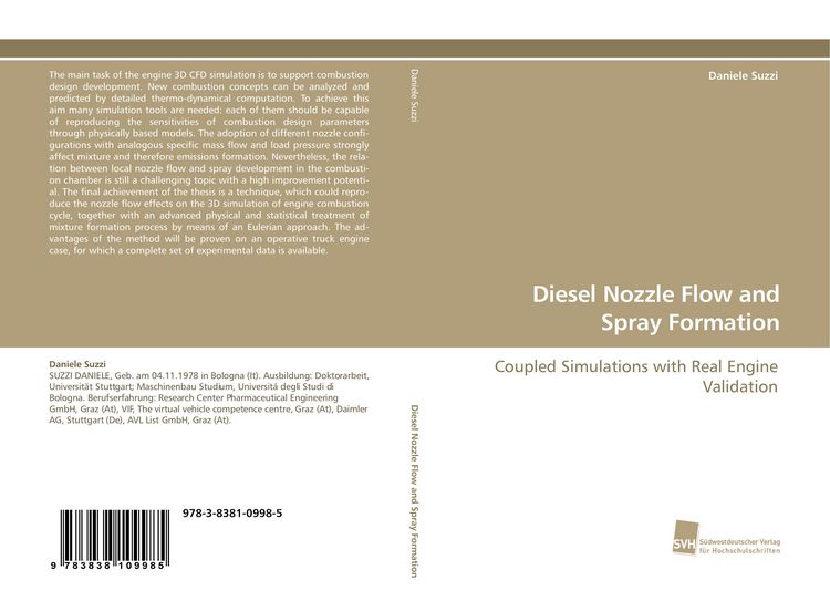 "Diesel Nozzle Flow and Spray Formation" online kaufen