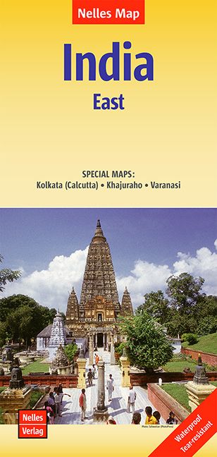 Produktbild: Nelles Map Landkarte India: East 1:1,5 Mio.