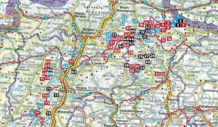 Produktbild: Dolomiten - Brenta - Gardasee