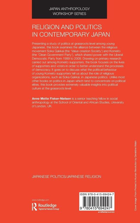 Produktbild: Religion and Politics in Contemporary Japan