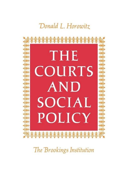 Produktbild: The Courts and Social Policy