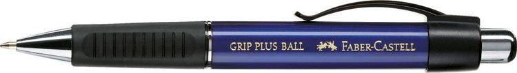 Produktbild: Faber-Castell Kugelschreiber GRIP Plus M blau metallic