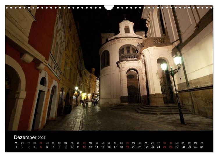 Produktbild: Prager Ansichten (Wandkalender 2027 DIN A3 quer), CALVENDO Monatskalender