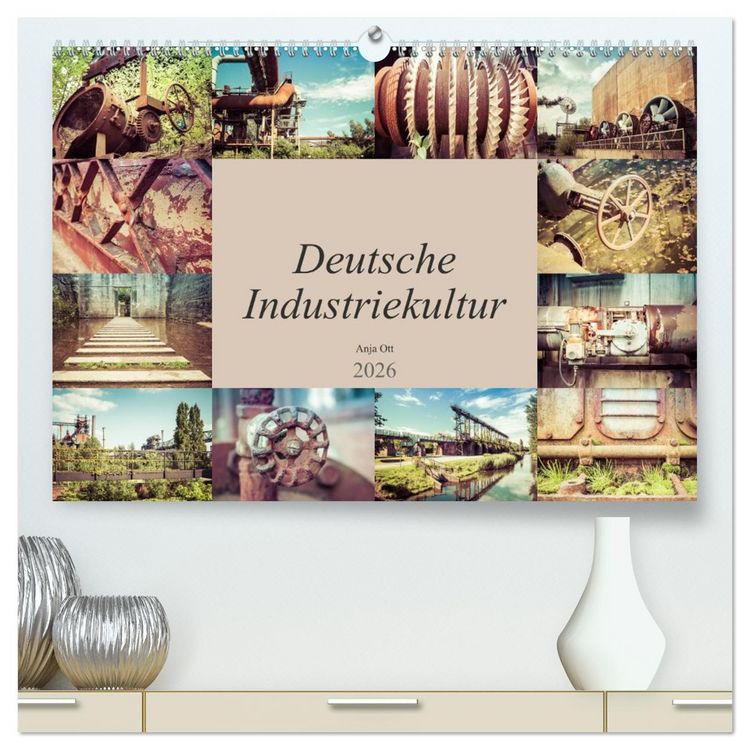 Produktbild: Deutsche Industriekultur (hochwertiger Premium Wandkalender 2026 DIN A2 quer), Kunstdruck in Hochglanz