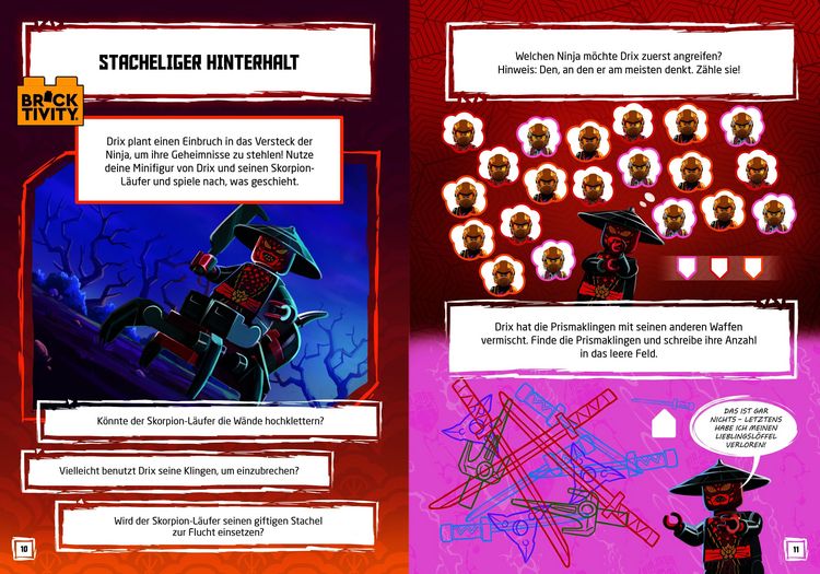 Produktbild: LEGO&reg; Ninjago - R&auml;tselspa&szlig; mit den Verbannten F&uuml;nf