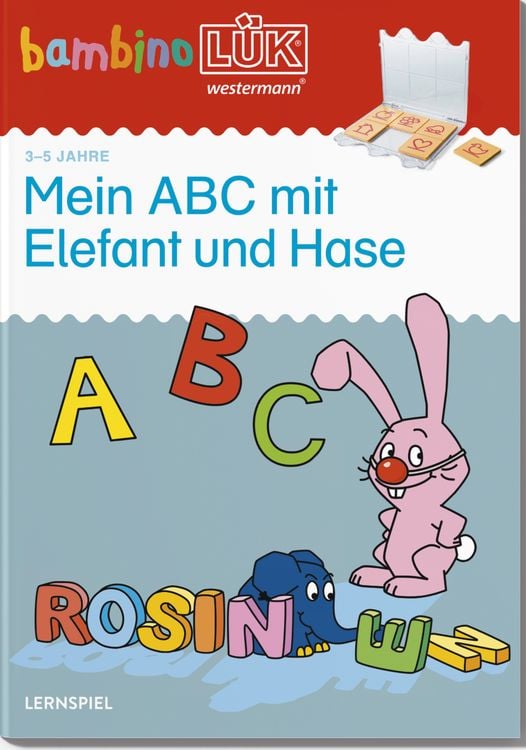 Bild vom Artikel BambinoLÜK. Vorschule: Mein ABC mit Elefant und Hase vom Autor Wibke Bierwald