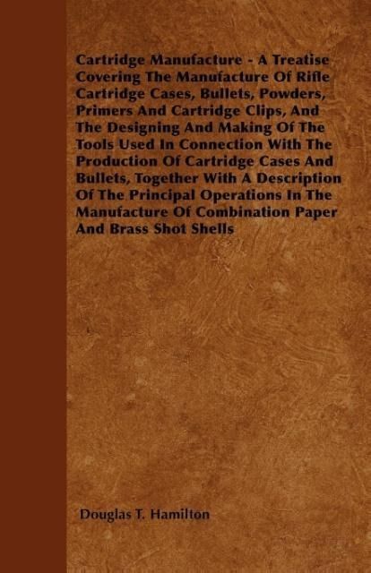 Produktbild: Cartridge Manufacture a Treatise Coveri
