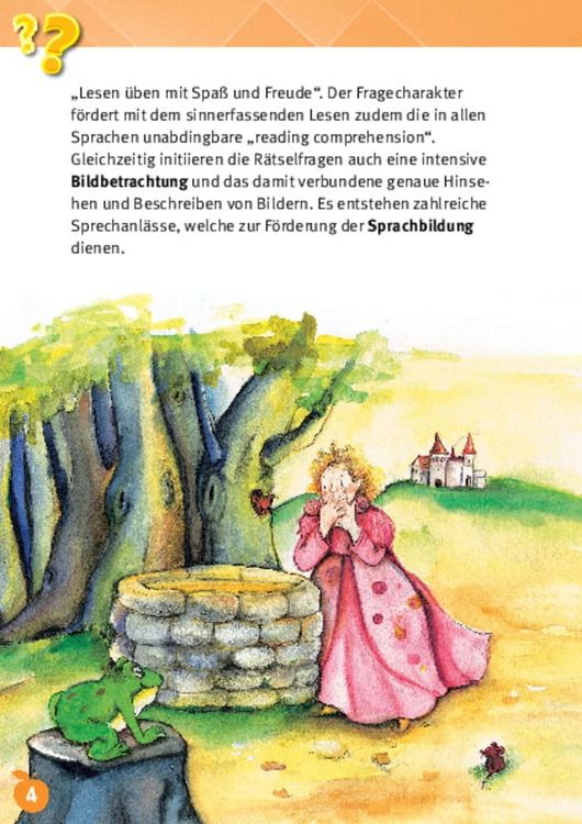 Produktbild: Lesen &uuml;ben mit Bilderr&auml;tseln zum Froschk&ouml;nig. 34 Bildkarten zur Lesef&ouml;rderung