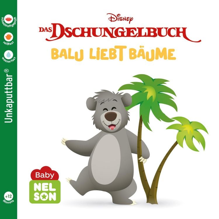 Produktbild: Baby Nelson (unkaputtbar) 3: Disney: Dschungelbuch: Balu liebt B&auml;ume