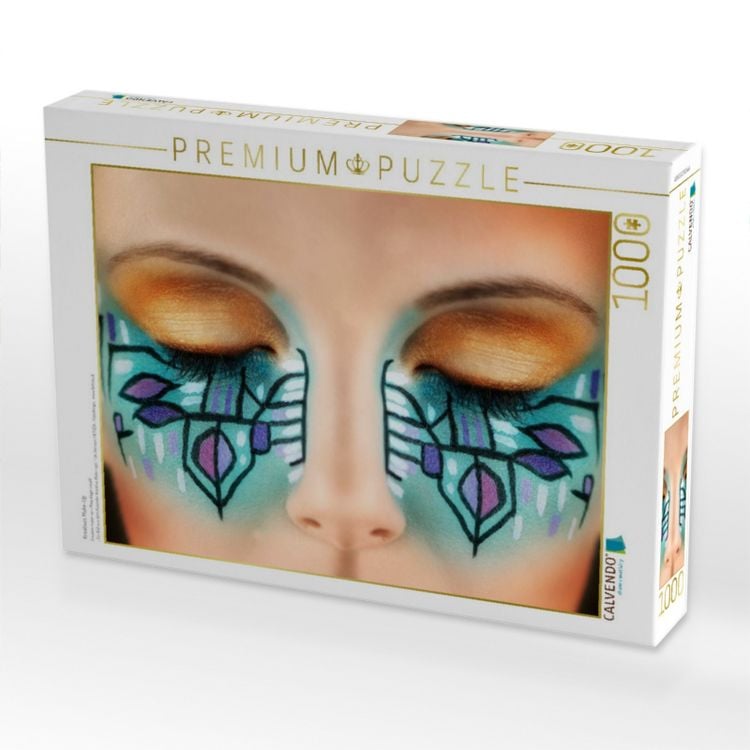 Produktbild: CALVENDO Puzzle Kreatives Make-Up | 1000 Teile Lege-Gr&ouml;&szlig;e 64x48cm Foto-Puzzle f&uuml;r gl&uuml;ckliche Stunden