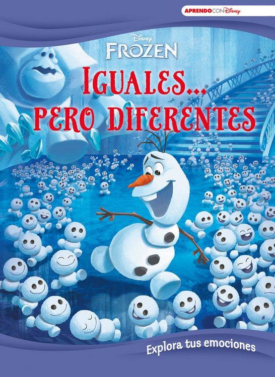 Produktbild: Frozen. Iguales... pero diferentes (Aprende cada d&iacute;a con Disney)