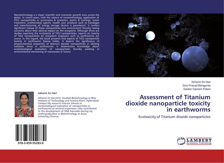 Produktbild: Assessment of Titanium dioxide nanoparticle toxicity in earthworms