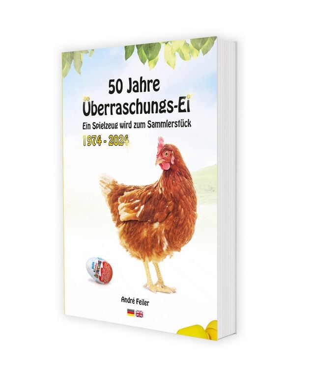 Produktbild: 50 Jahre &Uuml;berraschungs-Ei, 1974-2024 - Ein Spielzeug wird zum Sammlerst&uuml;ck