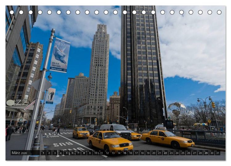 Produktbild: New York (Tischkalender 2026 DIN A5 quer), CALVENDO Monatskalender
