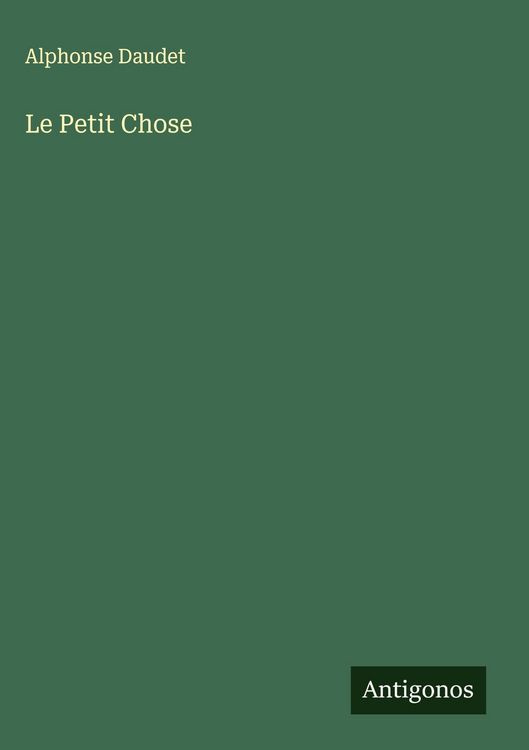 Produktbild: Le Petit Chose