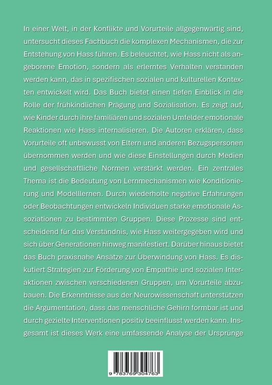 Produktbild: Der Ursprung des Hasses