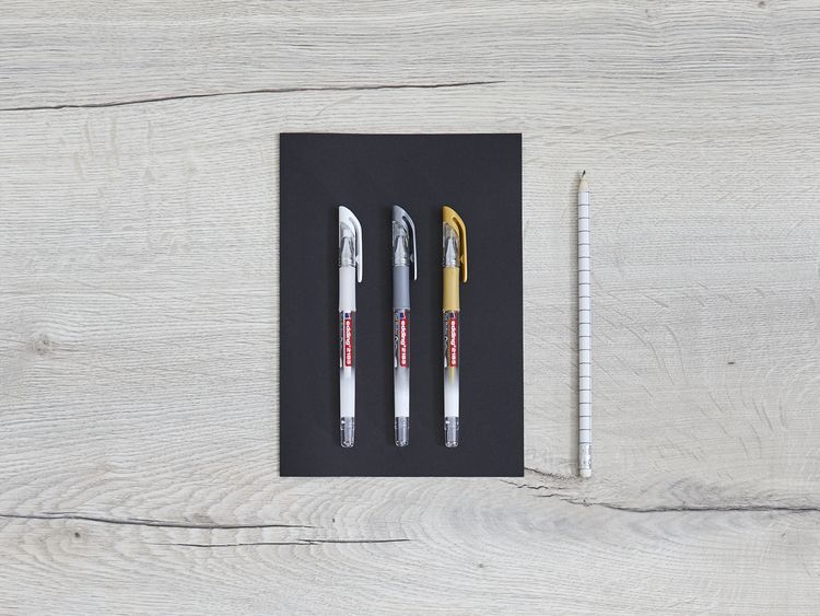 Produktbild: Edding Gelroller 2185 metallic 3er Set
