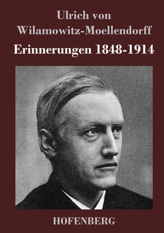Produktbild: Erinnerungen 1848-1914