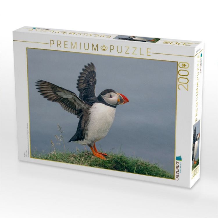 Produktbild: CALVENDO Puzzle Puffin | 2000 Teile Lege-Gr&ouml;&szlig;e 90x67cm Foto-Puzzle f&uuml;r gl&uuml;ckliche Stunden